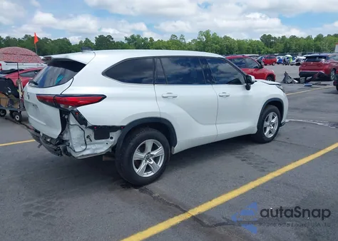 2022 Toyota Highlander L из США, поврежденный, VIN 5TDCZRAH3NS134887
